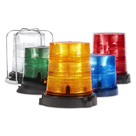 Federal Signal 100TS-W Spire LED Beacon, Single Color