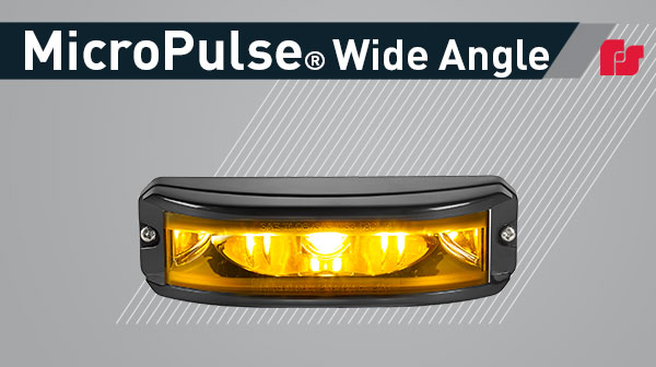 MicroPulse® Wide Angle Warning Light for Work Trucks